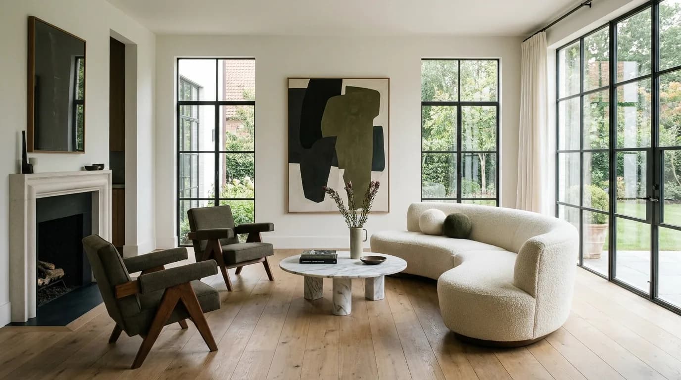 Como escolher móveis de design para a sala de estar