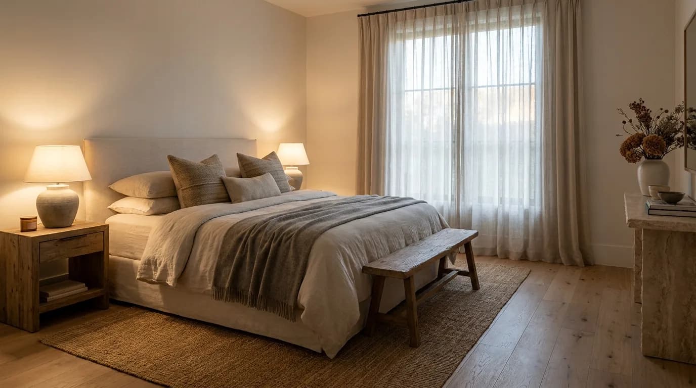 Quartos que induzem o sono: design baseado no cérebro